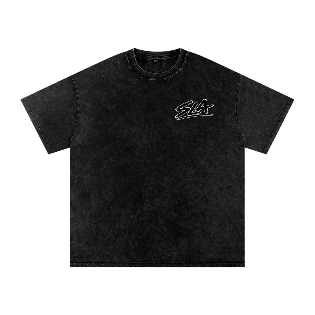 Ask Mom Washed Oversized Cotton T-Shirt