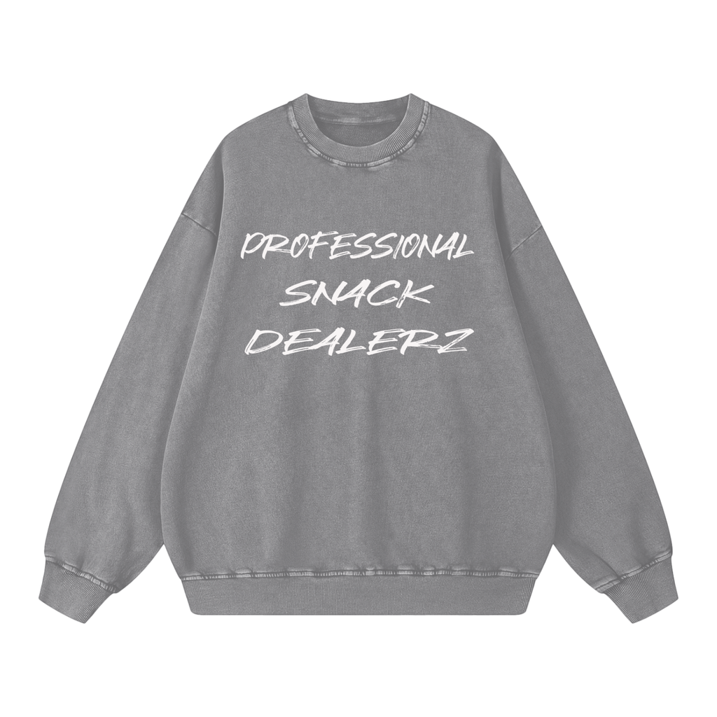 Professional Snack Dealerz Washed SLA Oversized Sweatshirt