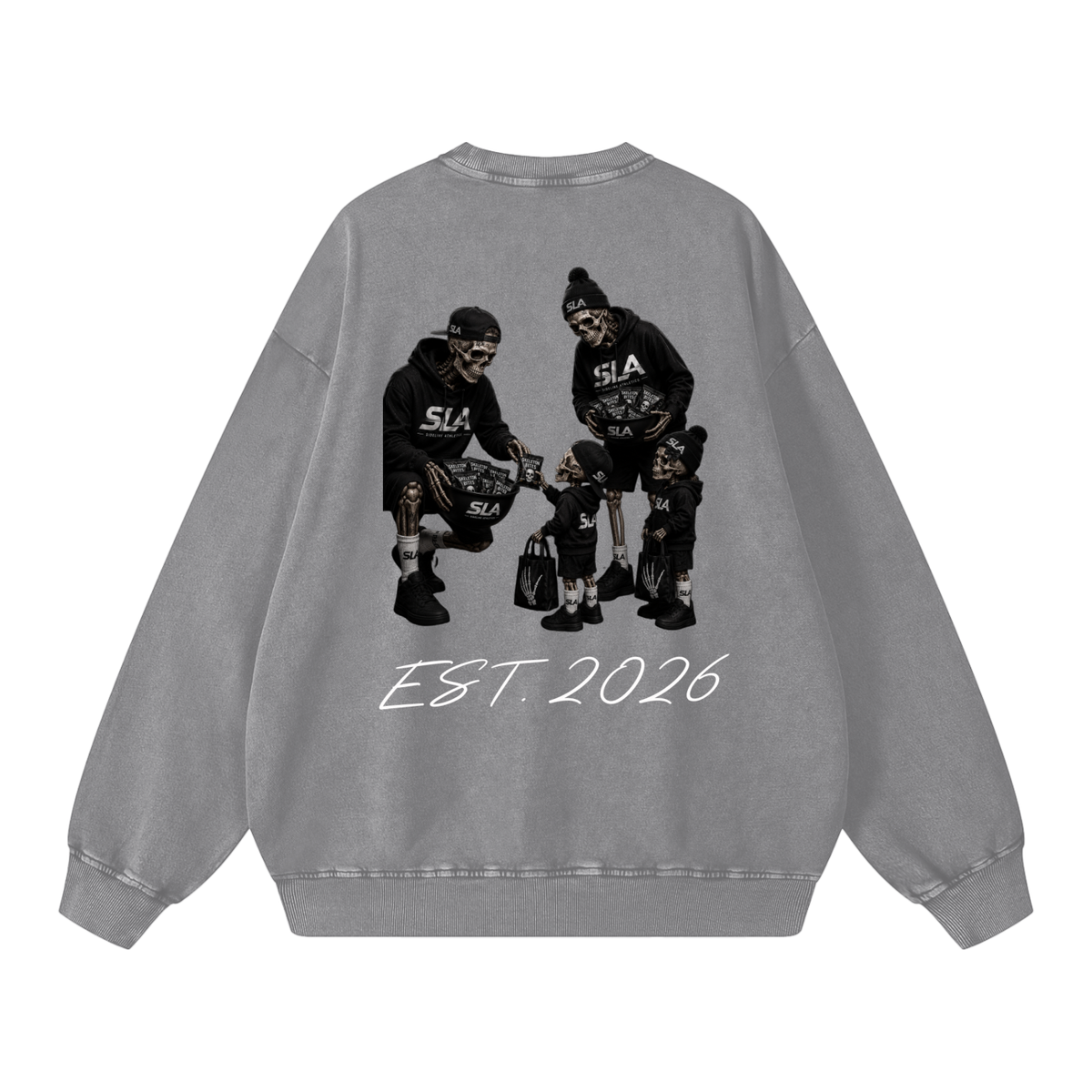 Professional Snack Dealerz Washed SLA Oversized Sweatshirt