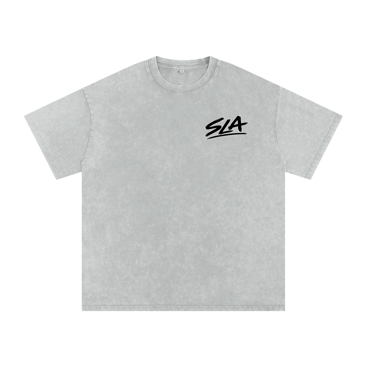 Ask Mom Washed Oversized Cotton T-Shirt