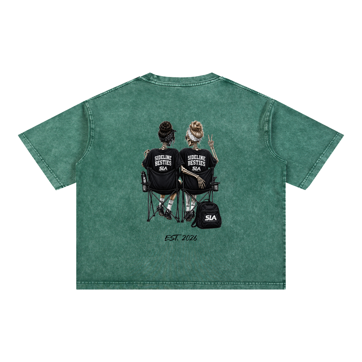 Women's Oversized SL Besties Wash Boxy T-Shirt