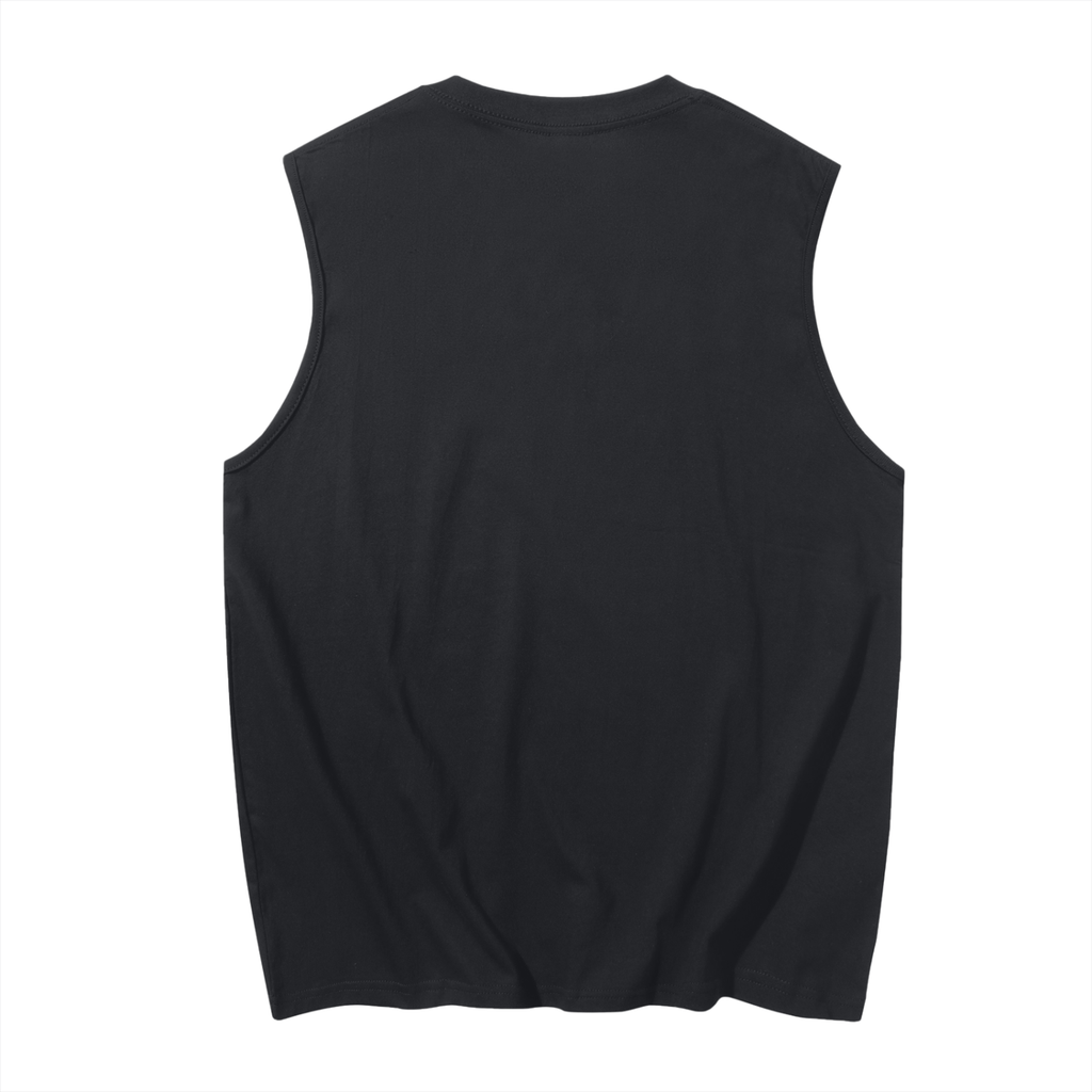 Men's Football Sleeveless Cotton Tank Top