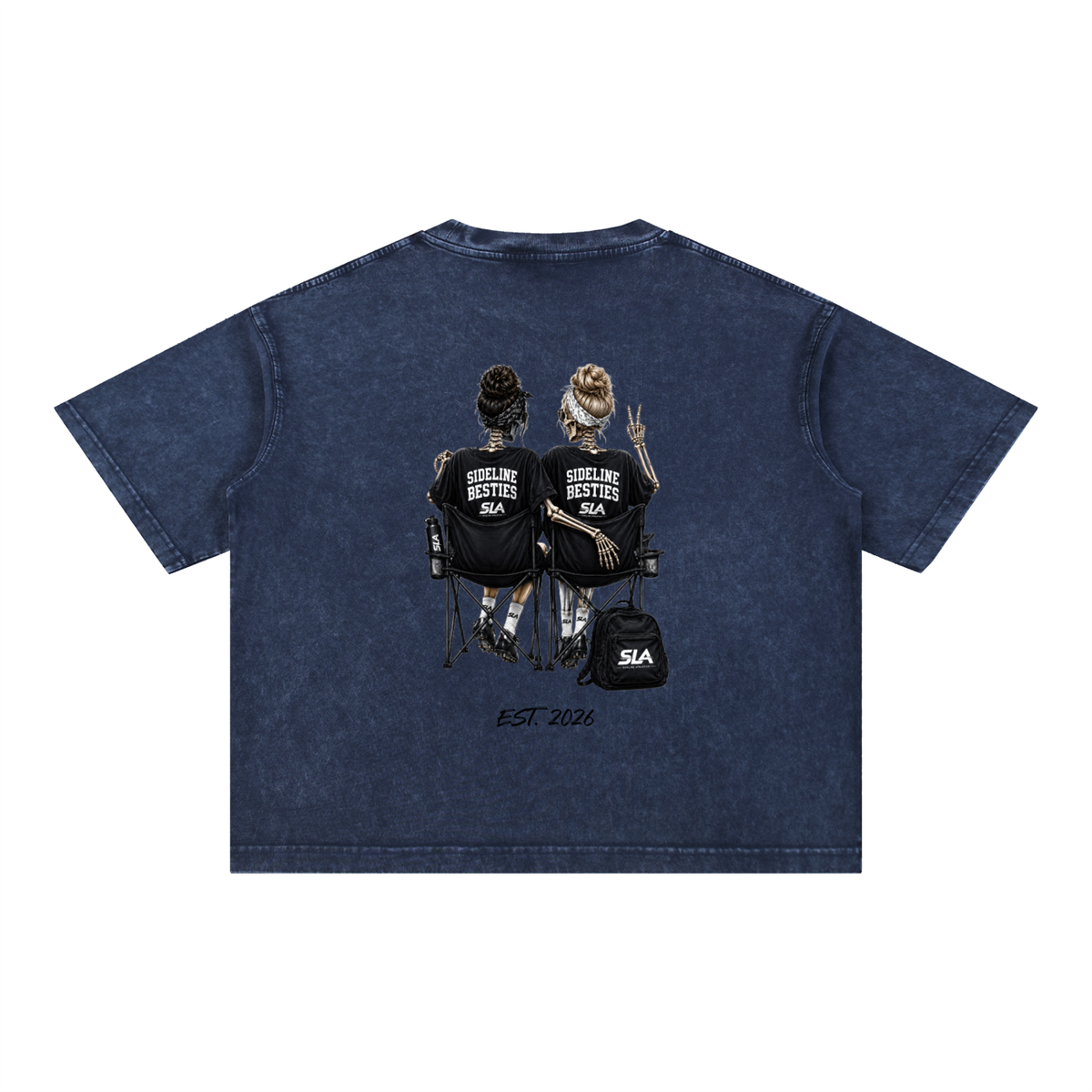 Women's Oversized SL Besties Wash Boxy T-Shirt