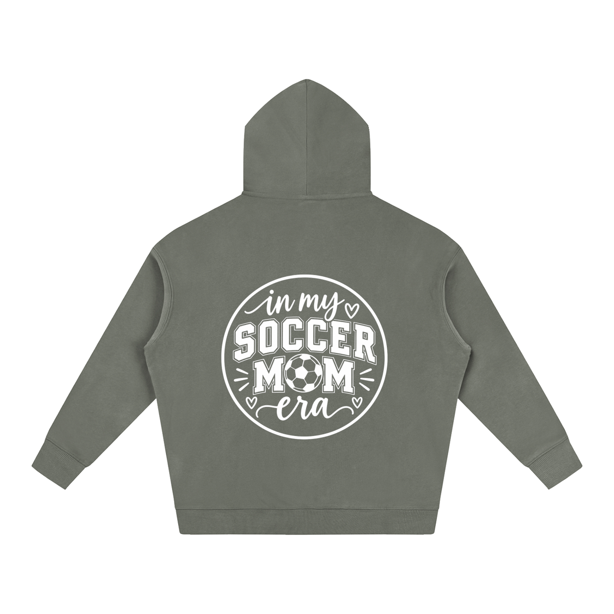 Soccer Mom Era Oversize Fleeced Hoodie