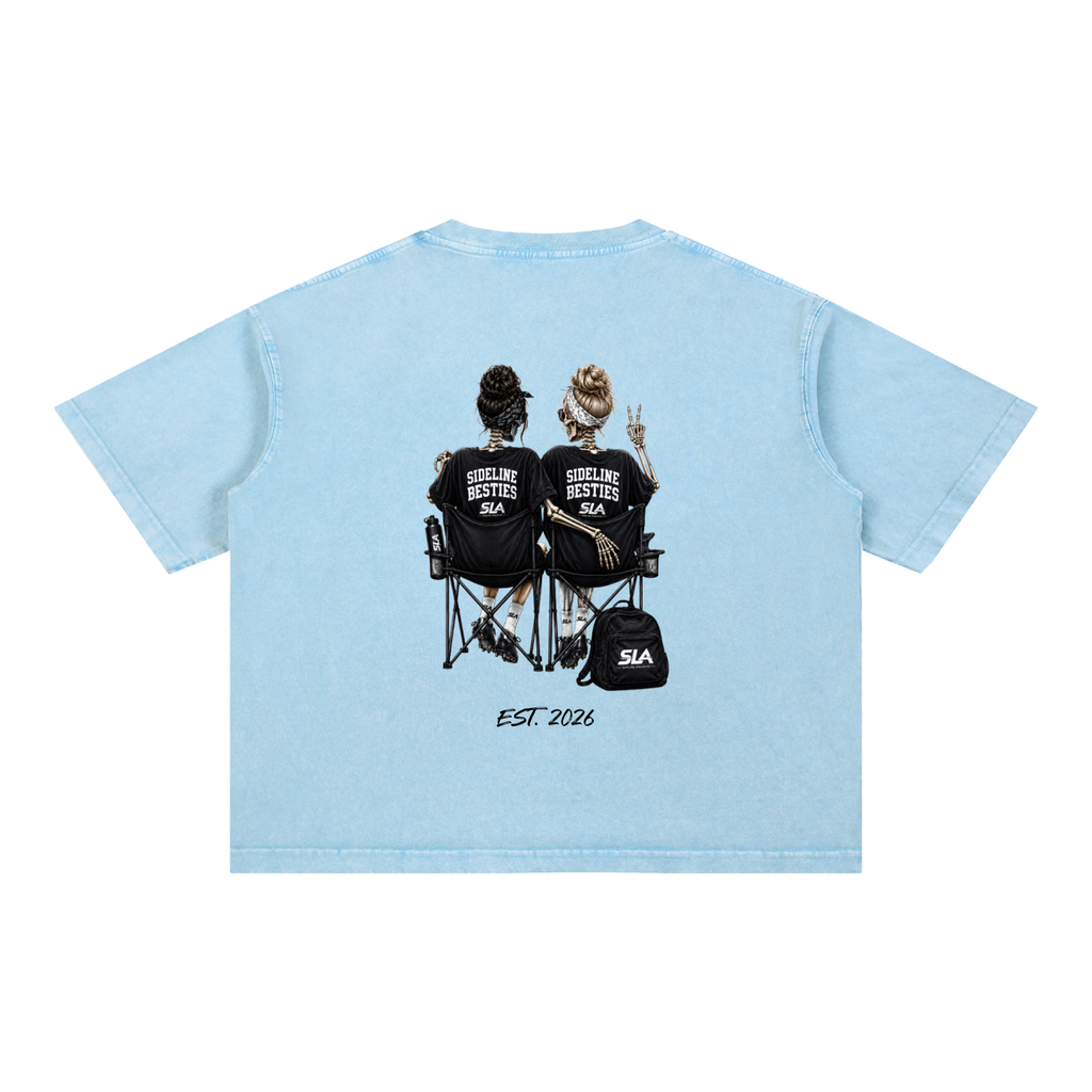 Women's Oversized SL Besties Wash Boxy T-Shirt
