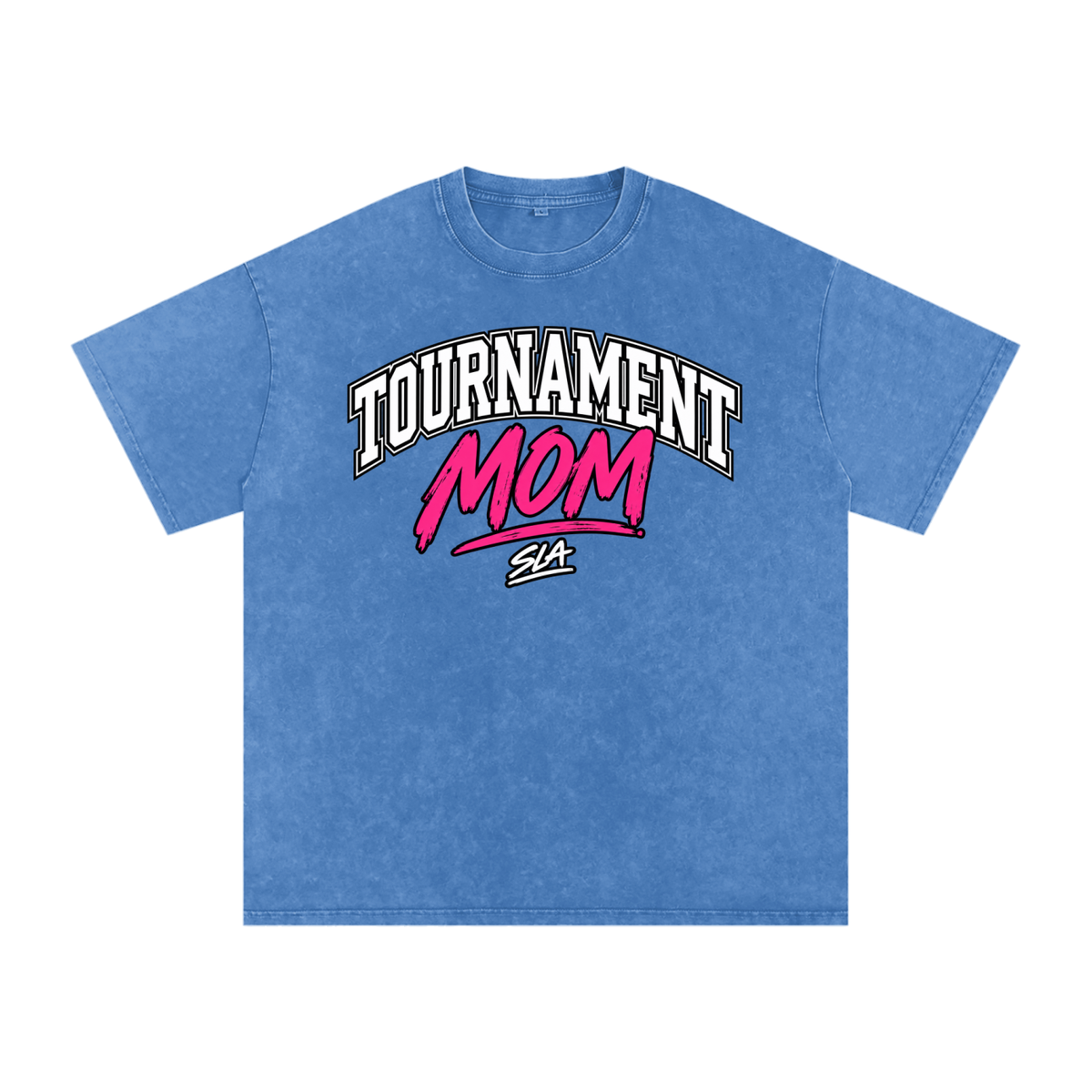 Tournament Mom Washed Oversized Cotton T-Shirt