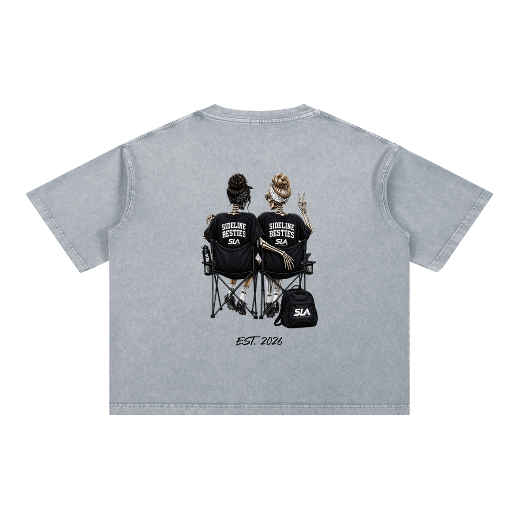 Women's Oversized SL Besties Wash Boxy T-Shirt