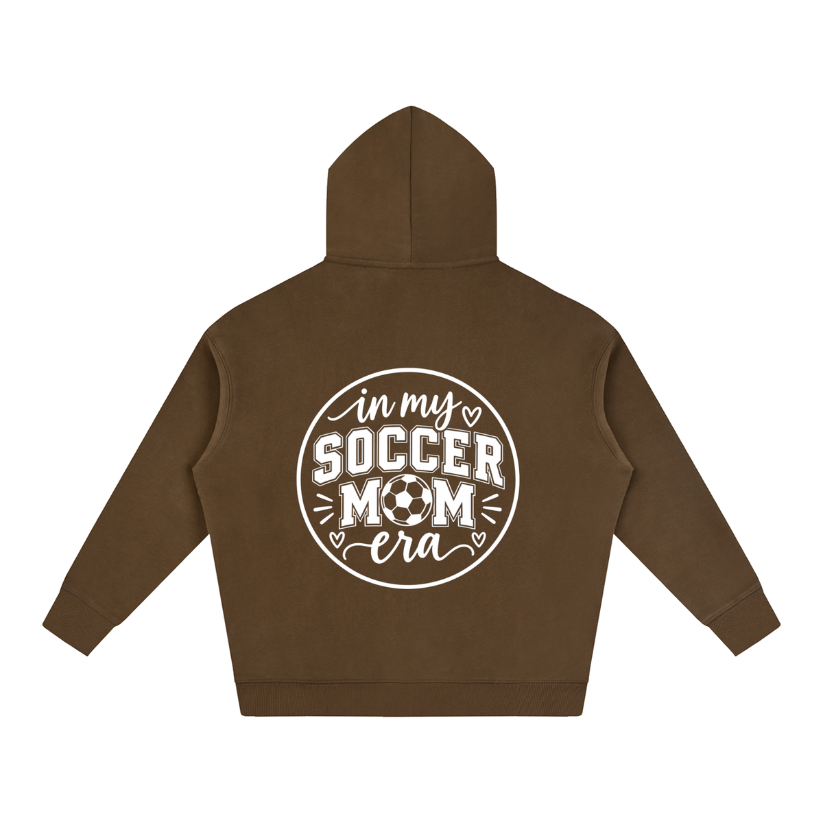 Soccer Mom Era Oversize Fleeced Hoodie