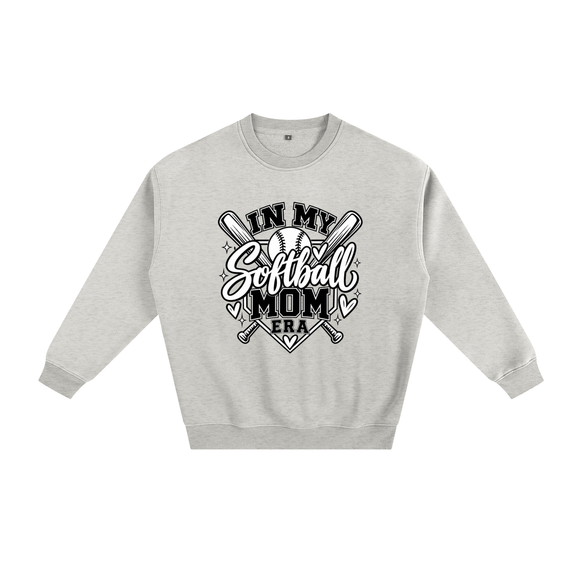 Softball Mom Era Fleeced Sweatshirt