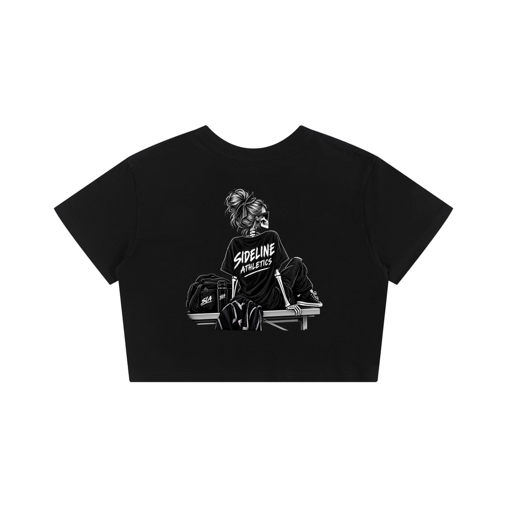 Women's Baby Tee Skeleton T-Shirt