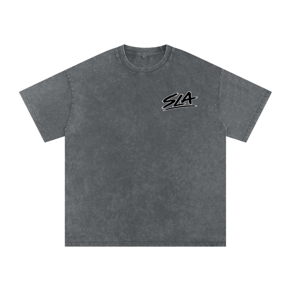 Ask Mom Washed Oversized Cotton T-Shirt