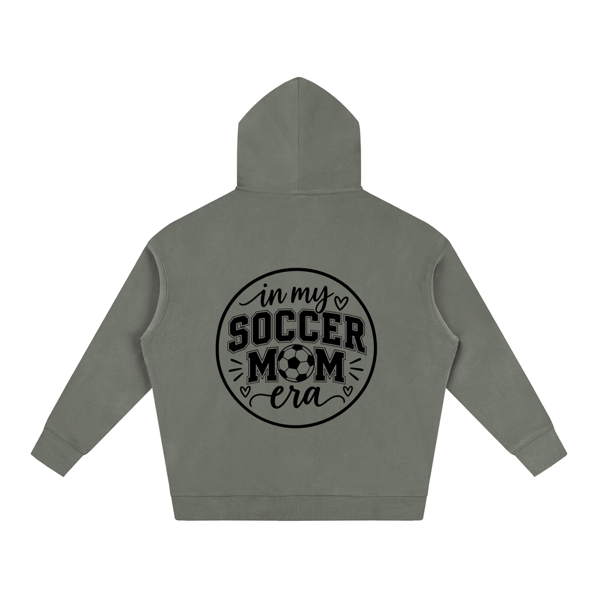 Soccer Mom Era Oversize Fleeced Hoodie